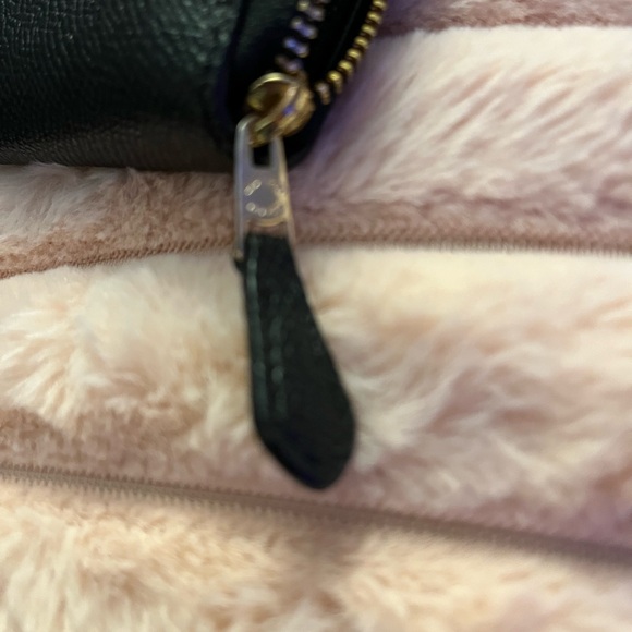 Coach Black Textured Leather small card case with Gold
4 1/2” x 3” x 1/2” - Picture 9 of 9